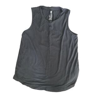 Kindred Bravely Black Bamboo Nursing Tank Top Size Small